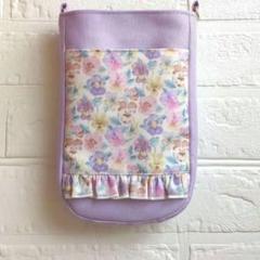 ハンドメイド スマホポーチ