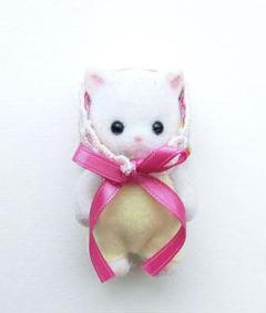 バブーシュカ＊ねこの赤ちゃん＊シルバニア＊着せかえ
