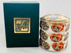 【未使用】　　箱入り　前畑陶器　庫山窯　色絵手まり　羽子板　箸置揃　箸置き　金彩 美濃焼 庫山窯 色絵手まり 羽子板 箸置き 5客 金彩 金襴手 希少