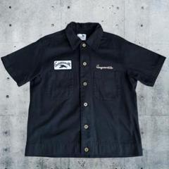 GANGSTERVILLE 刺繍シャツ 黒 GANGSTERVILLE TOPS – GLADHAND & Co.