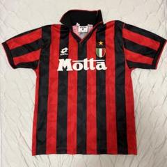 93/94 ACミラン バッジョ ゲームシャツ LOTTO AC MILAN 1993-94 HOME SHIRT LOTTO JERSEY SOCCER SIZE M | eBay