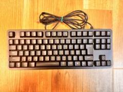 【美品】エレコム 有線キーボード TK-FCM104BK ブラック USB接続