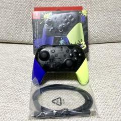 純正 Nintendo Switch Proコントローラー スプラ3 プロコン