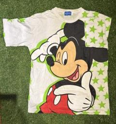 東京ディズニーリゾート ミッキーマウス 星柄 Tシャツ Lサイズ
