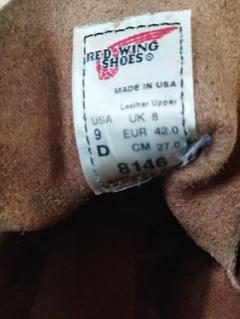 RED WING SHOES　8146 USA 9　size27