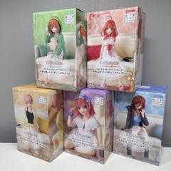 五等分の花嫁 ぬーどるストッパーフィギュア 五つ子コンプセット