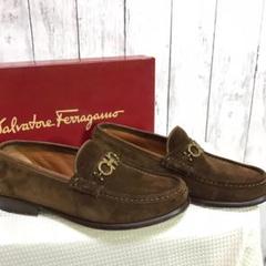フェラガモ Salvatore Ferragamo スエード ローファー