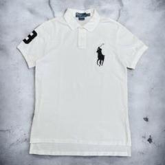 Polo by Ralph Lauren ポロシャツ 半袖 白 ビッグポニー Lのサムネイル