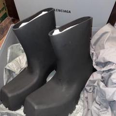 balenciaga trooper トルーパー ラバー ブーツ - メルカリ