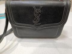 イヴサンローラン ショルダーバッグ カサンドラ YSL 黒 ユニセックス
