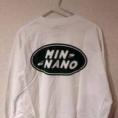 MIN-NANO ロゴプリント 長袖カットソーのサムネイル