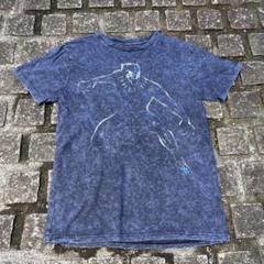 一点物　美品　ブラックパンサー　タイダイ　ビッグプリント　Tシャツ