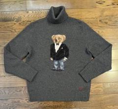 極美品 POLO RALPH LAUREN ポロベア クルネーネック セーター 極美品 POLO RALPH LAUREN ポロベア クルネーネック セーター