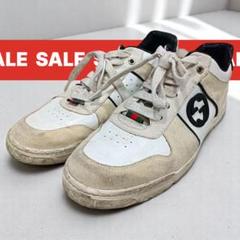 八5367【GUCCI】ローカットスニーカー　サイズ 8 　25.5㎝ 八5367【GUCCI】ローカットスニーカー サイズ 8 25.5㎝ - メルカリ