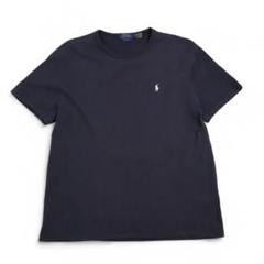 POLO RALPH LAUREN 現行タグ Tシャツ 厚手 Lサイズ ネイビーのサムネイル