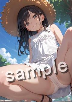 AI 美女 ポスター A4 サイズ 美女 アート イラスト IN-2