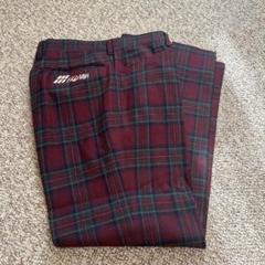 本間ゴルフ HONMADESIGN チェックパンツ2 古着 80s90s