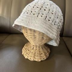 ハンドメイド　バケットハット 春夏　フリーサイズ