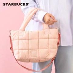 台湾 Starbucks ピンクチェリー パッチワーク メッシュバッグ 台湾 Starbucks ピンクチェリー パッチワーク メッシュバッグ