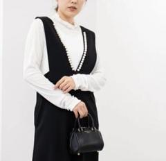 新品タグ付❗️パール付きジャンパースカートノーリーズ NOLLEY'S ワンピース