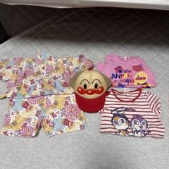 アンパンマン 子供服セット 90〜100cm 帽子付き