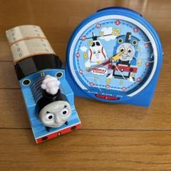トーマス時計　※目覚まし機能に難あり　／　ほっぺがピカピカごきげんトーマス