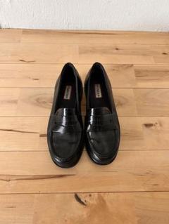 HUNTER レインフラットシューズUK4※23.5〜24cm