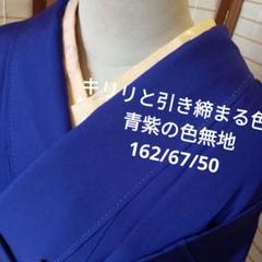 3124　ちょっと変わったお召し　色無地　シック 3124ちょっと変わったお召し色無地シック