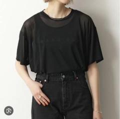 MM6 - MM6 シアーオーバーレイトップス MM6 Maison Margiela レイヤード シアートップ | ブラック