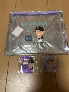 ロッテマリーンズ　角中　バッジ