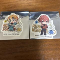 18TRIP エイトリ ラウンドワン ダイカットステッカー　あく太　練牙