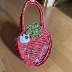 ○Japan Vintage Hello Kittyハローキティカゴバッグいちご