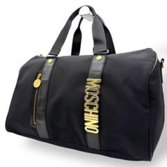 MOSCHINO モスキーノ スポーツバッグ ナイロン ブラック 大容量 楽天市場】【新品】 モスキーノ ボディバッグ ナイロン レザー
