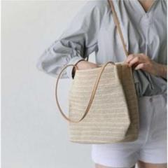 カゴバック風ハンドバック オシャレ レジャー デート 可愛い 水着 プールにも