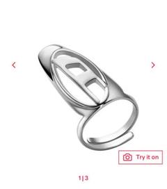 diesel DIESEL アクセサリー ネイルリング - メルカリ