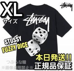 STUSSY Fuzzy Dice Tシャツ XL ブラック