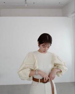 シャツ/ブラウス(長袖/七分) STUDIOUS - CLANE ARCHI LINE PUFF TOPS CLANE ARCHI LINE PUFF TOPS クラネ ブラウス シャツ - メルカリ