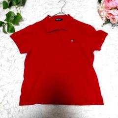 【HANG TEN ハンテン】【L】ポロシャツ　赤　レッド　ヴィンテージ　レトロ