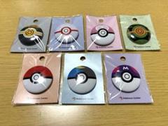 【ポケモン】ラブラブボール他 缶バッジ 7個セット