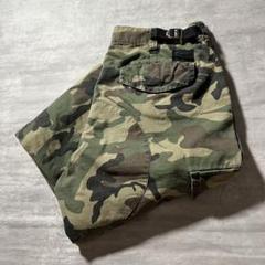 【ドローコード、ブラックカモ】stussy迷彩ミリタリーパンツ古着ストリート