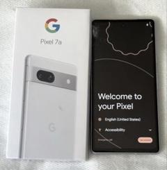 Google Pixel 7a 画面割れ ジャンク スノーホワイト Google Pixel 7a ジャンク 動作品 画面割れ スノー（白） - メルカリ
