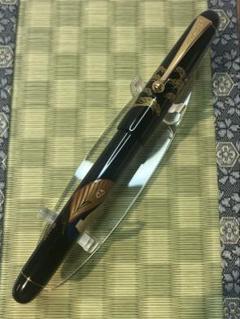 NAMIKI 蒔絵万年筆 「写楽」 中字 Tosyusai-Sharaku （ススキ