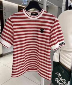 ジーフォア ゴルフ レディース トップス 半袖 Tシャツ ストライプ ジーフォア ゴルフ レディース トップス 半袖 Tシャツ