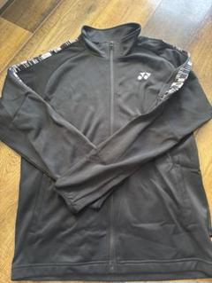 YONEX ニットウォームアップジャケット　ブラック　M