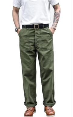 【最終値下げ】sauce zhan OG107 カーゴパンツ オリーブグリーン 最終値下げ】sauce zhan OG107 カーゴパンツ オリーブグリーン