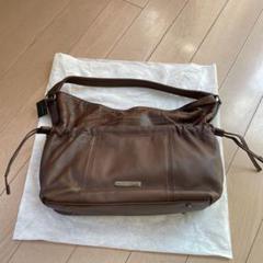 【数々のアワードを受賞】 046 ブラウン レザー ショルダーバッグ BURBERRY 新品未使用 バッグ