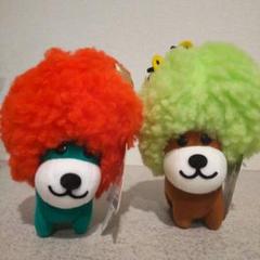アフロ犬 トリノス クリスマス 中くらいサイズ タグ付き‼️ レア ぬいぐるみ