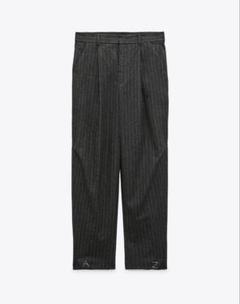 ZARA ADERERROR ブラック スラックス L ☆コラボ☆【Ader Error x Zara】☆Tapered Trouser.s Black
