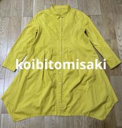 koibitomisaki コイビトミサキ　チュニック　ワンピース　イエロー