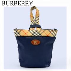 希少✨ Burberry バーバリー ハンドバッグ バケツ型 ノバチェック 黒 2025年最新】Burberry バケツ型の人気アイテム - メルカリ